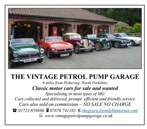 Vintage Petrol Pump Garage