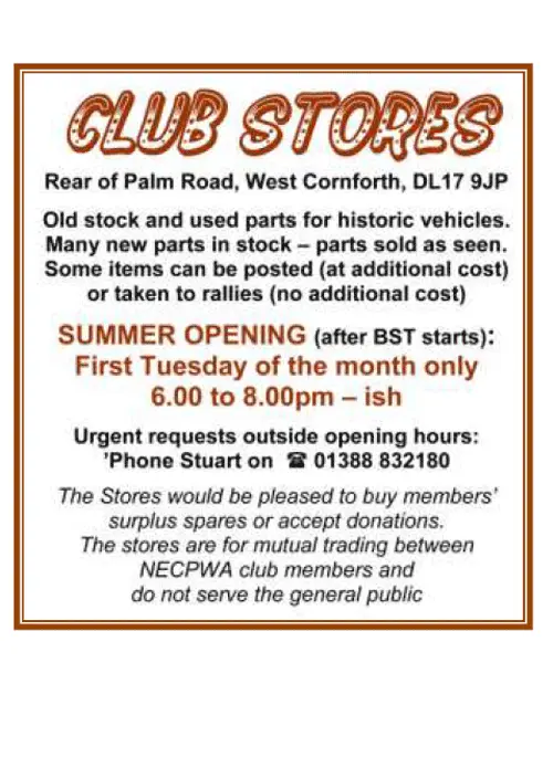 Club Stores Hours